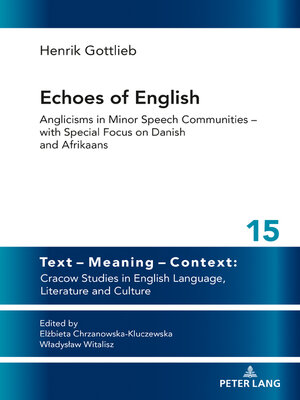 cover image of Echoes of English